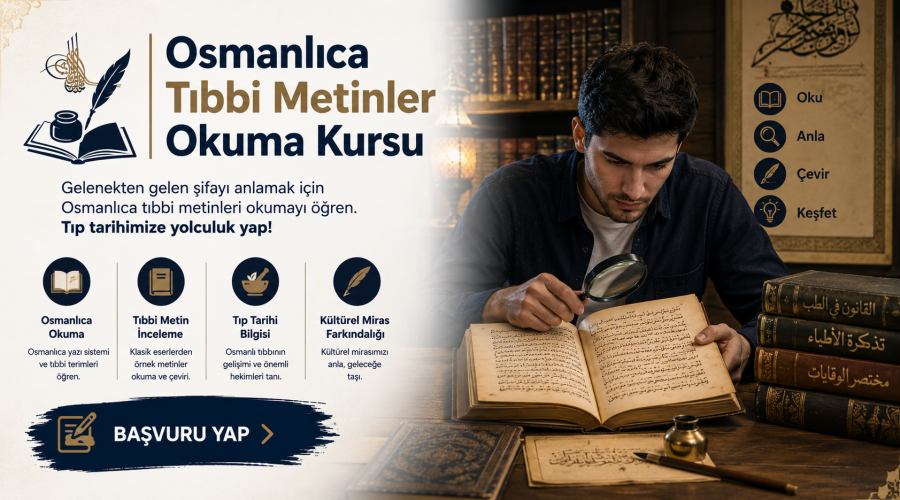 Osmanlıca Tıbbi Metinler Okuma Kursu